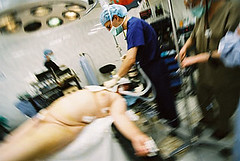 operation room of heart hospital / Operationssaal Herzklinik