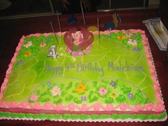 Maddy's big birthday cake
