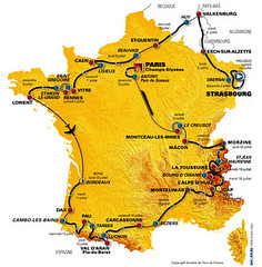 parcours du tour 2006.