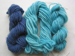 14: Handdyed wool
