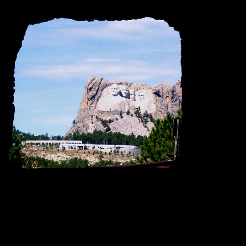 Mt. Rushmore with Tunnel by Terry Bain