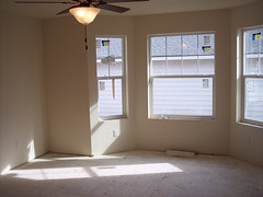 Master bedroom of new house