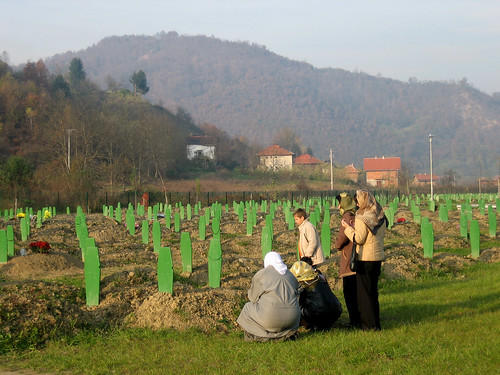 Srebrenica Memorial: family
