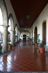 Guadalajara public building walkway