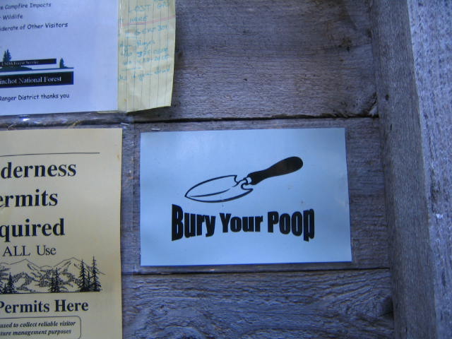 Bury Your Poop!