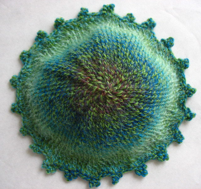 Subversive Knitting : Lesson: Single Crochet Edging