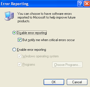 error reporting3