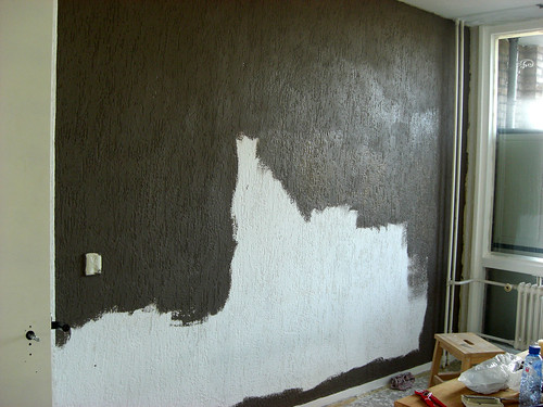Bedroom Painting Progress - Day 1
