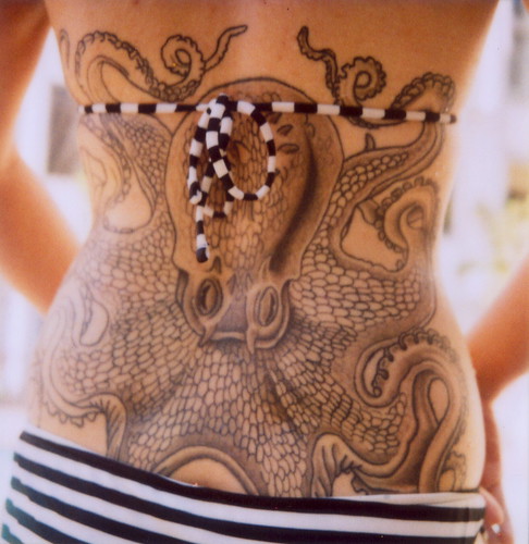 Uploaded by: Lou O' Bedlam Tags: tattoo polaroid losangeles octopus bookclub 