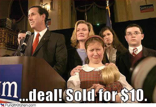 political-pictures-rick-santorum-sold-deal-daughter-crying | Flickr ...