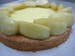 vanilla apple tart