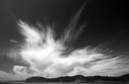Cloud over Fidalgo Island
