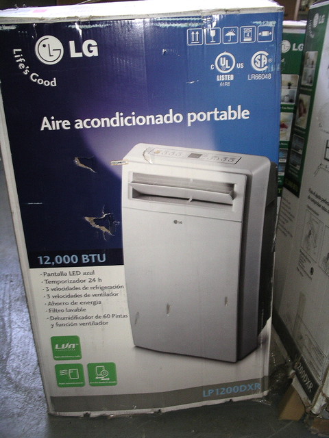 ANGEL ELECTRONICS INC - GP120CE PORTABLE AIR CONDITIONER GOLD STAR LG