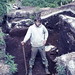 Me at the "Isolated Housepit" at Kukak, Bay, Alaska in 1965 by gbaku
