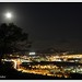Ibiza - Luna llena en la ciudad de IBIZA