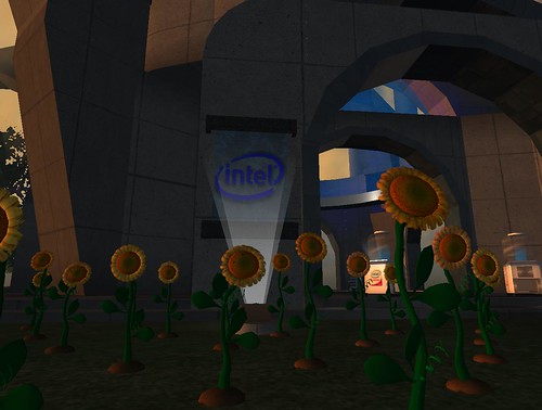 Intel Sunflower in Second Life