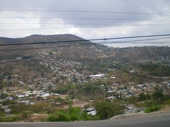 The road to Tegucigalpa