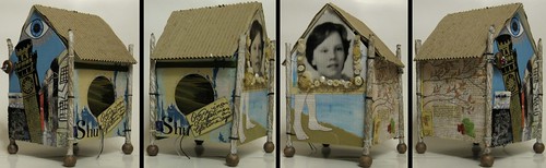 Untitled, mixed media house (exterior)