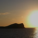 Ibiza - puesta de sol en la isla S´espartar