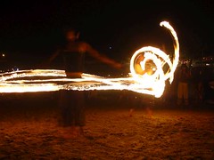 Firedancing spin