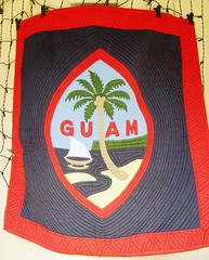 Guam Flag Quilt