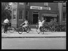 A bicycle rental shop on 22nd street near Virginia Avenue, N.W. on Sunday.