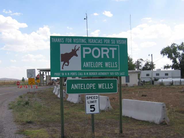 port of Antelope Wells