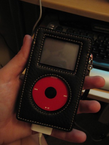New Coach iPod case in black