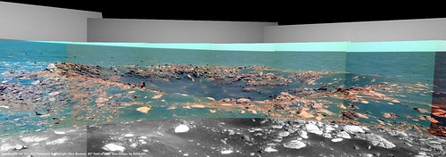 (Flashback) Opportunity Sol 421 - Viking Crater