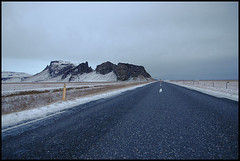 the icelandic south coast road