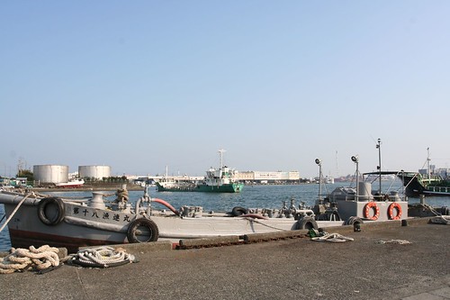 at Shimizu harbour