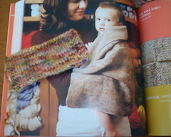 Swatch with picture of blanket