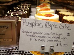 pumpkin maple cake