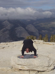 yoga on sentinal dome