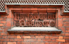 Old Bank Of England Court, Norwich: Arts And Craft Brick Lettering