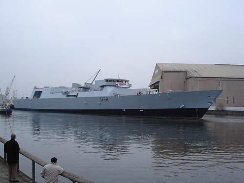 HMS Daring Launch