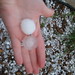 Hail storm - golf ball size