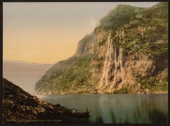 [The Seven Sisters, Geiranger Fjord, Norway] (LOC) by library_of_congress