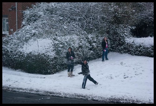 Snow in Bristol