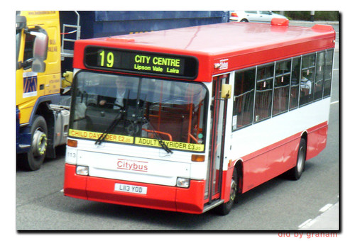 Plymouth Citybus 113 L113YOD