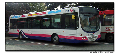 First Devon and Cornwall 69350 YJ08CFE