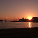 Ibiza - Sunset over San Antonio bay.