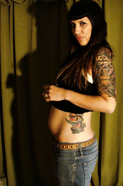 pregnant tattoo. baby, tattoo, pregnant