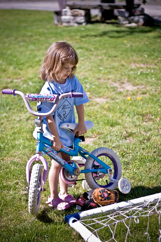 Hannah and Her Bike