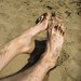 Ibiza - sandy feet