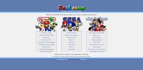 (Roms) NES, SNES, N64, NDS, GBA &  Sega