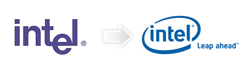 Intel new Logo