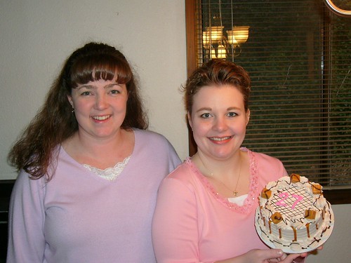 Heather and me with my birthday cake
