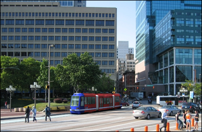 Streetcar Simulation, Charles Street, Baltimore