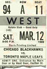 Leafs - March 12, 1988
